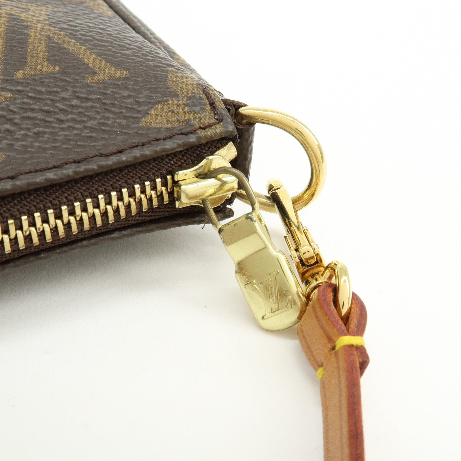 Louis Vuitton Monogram Pochette Accessoires Pouch Hand Bag M51980