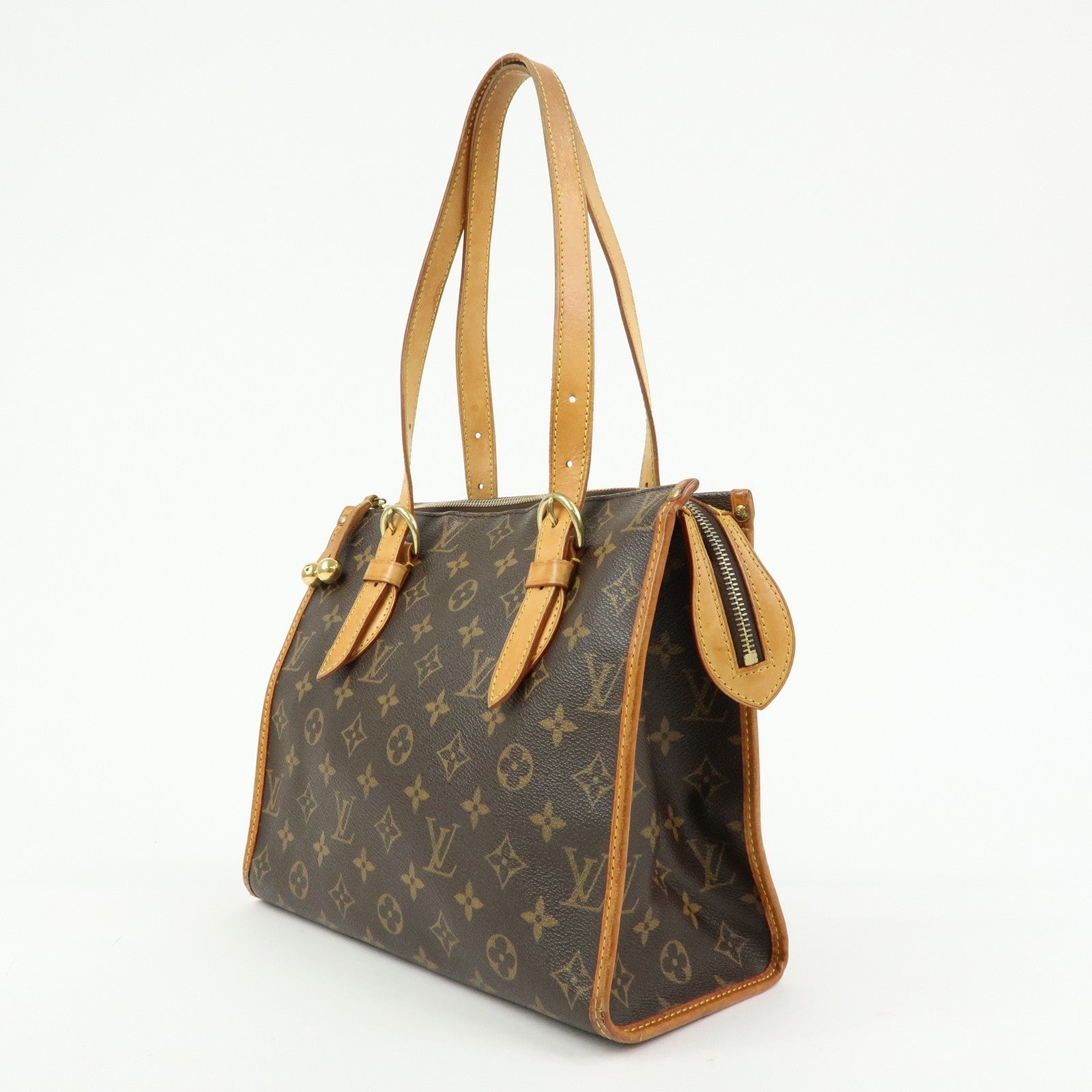 Louis Vuitton Monogram Popincourt Haut Shoulder Bag Brown M40007