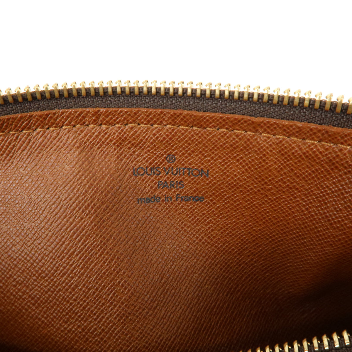 Louis Vuitton Monogram Papillon 30 Hand Bag Brown M51385