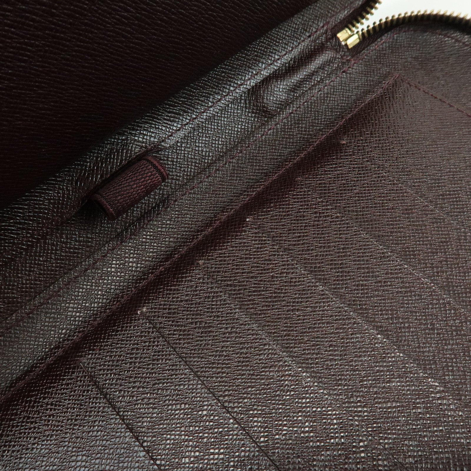 Louis Vuitton Taiga Leather Organizer Atoll Acajou M30656
