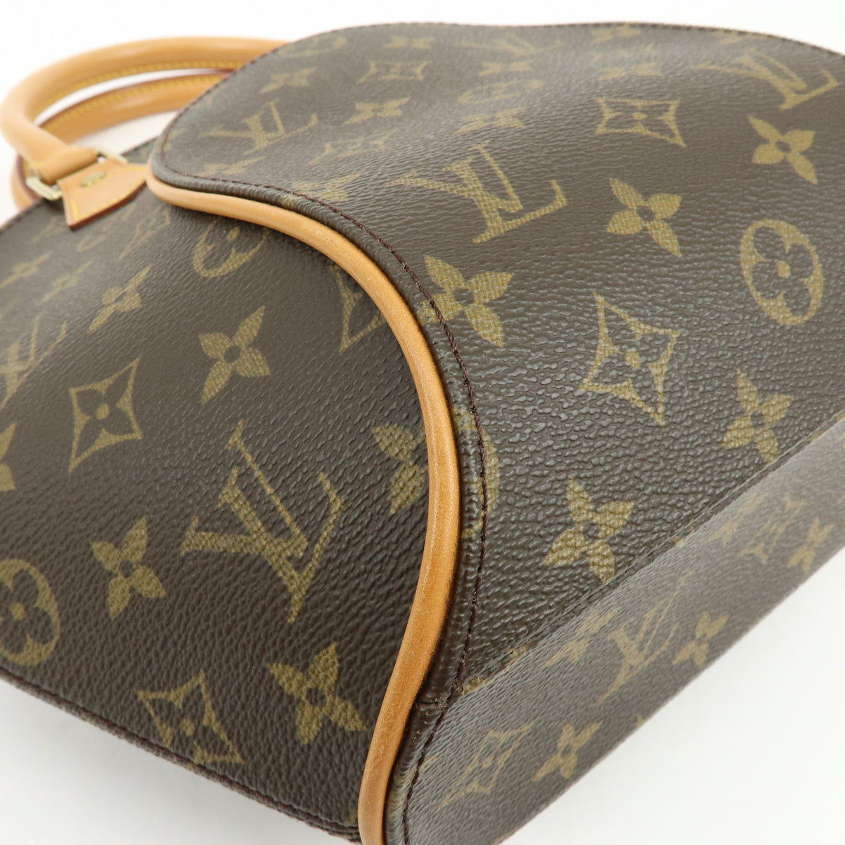 Louis Vuitton Monogram Ellipse PM Hand Bag Brown M51127