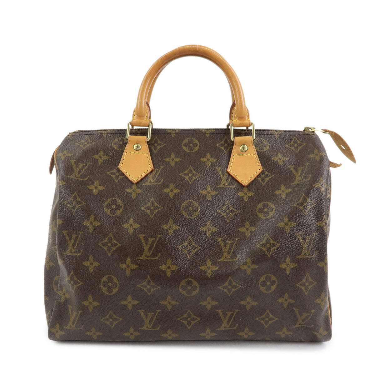 Louis Vuitton Monogram Speedy 30 Boston Bag Hand Bag Brown M41526