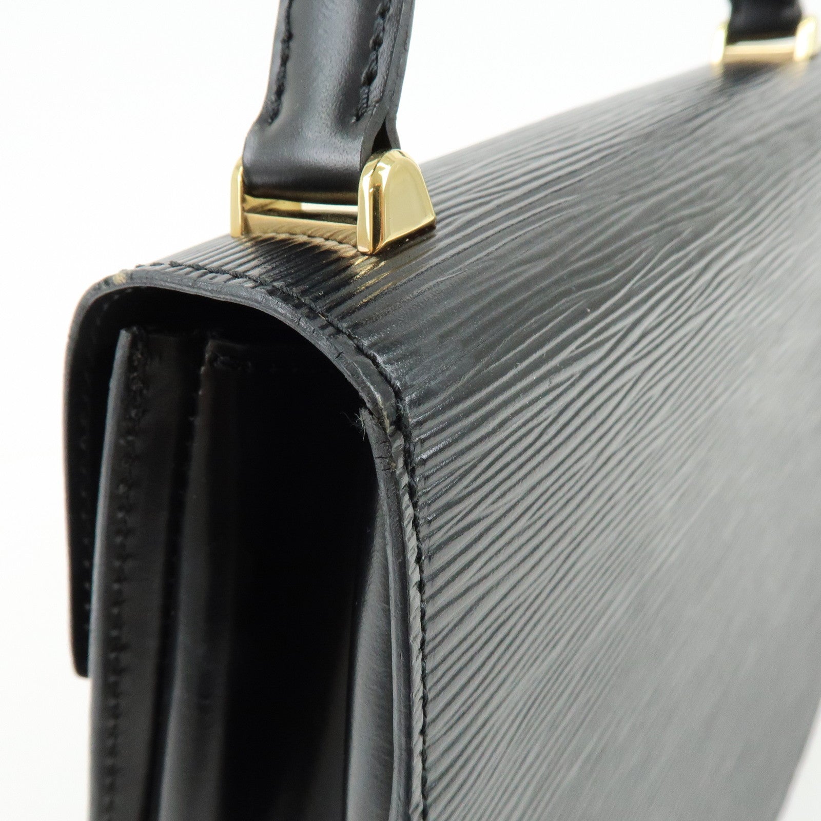 Louis Vuitton Epi Tilsit Shoulder Bag Hand Bag Noir Black M52482
