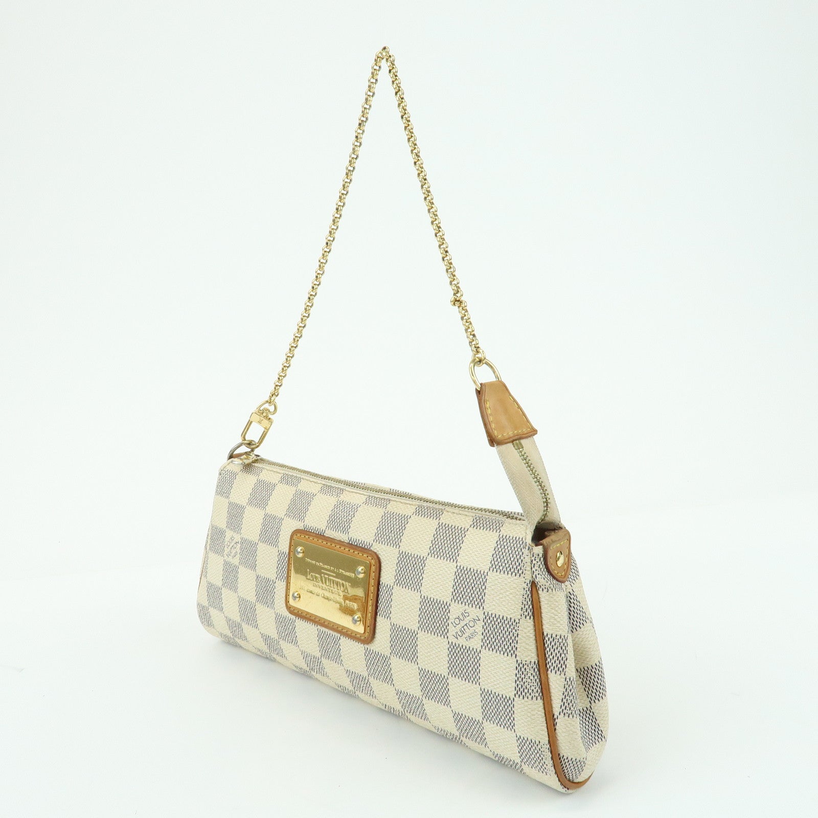 Louis Vuitton Damier Azur Eva 2Way Bag Hand Bag Shoulder Bag N55214