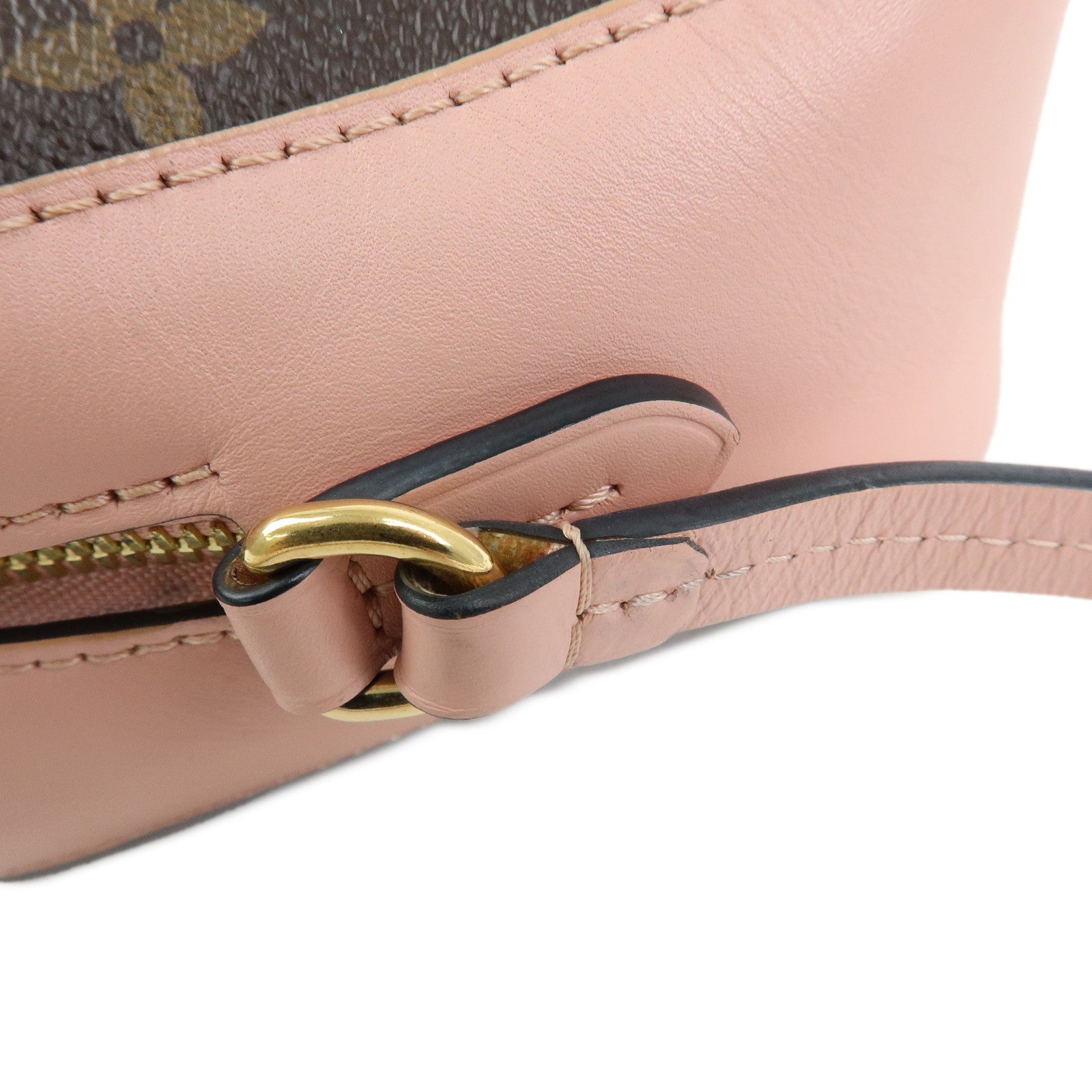 Louis Vuitton Monogram Saintonge Canvas Shoulder Bag Rose Poodle M44442