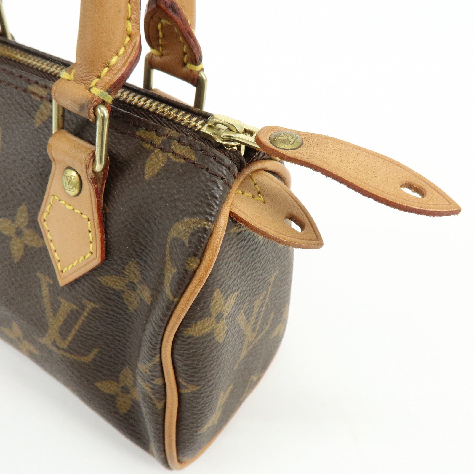 Louis Vuitton Monogram Canvas Mini Speedy Hand Bag M41534