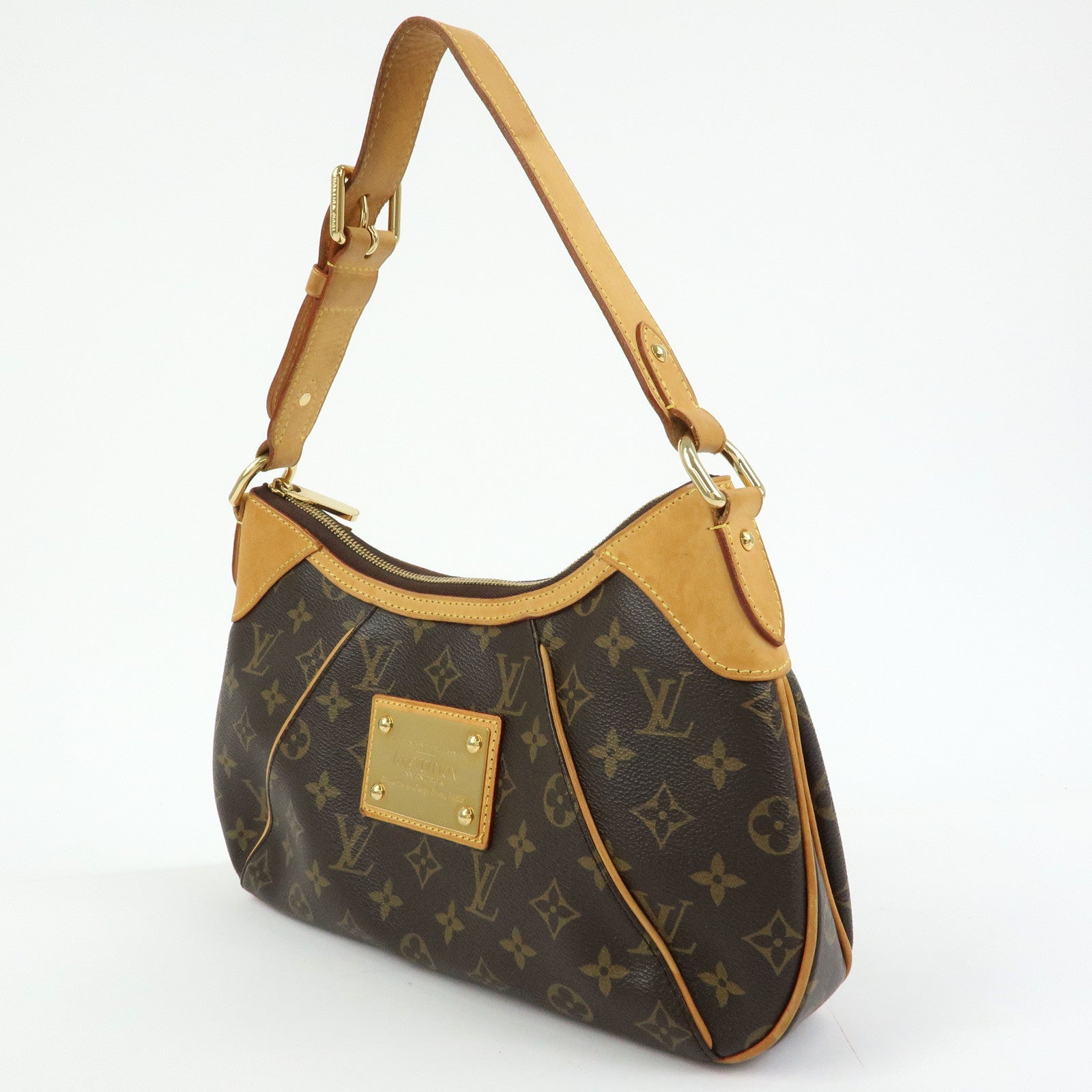 Louis Vuitton Monogram Thames PM Shoulder Bag Hand Bag Brown M56384