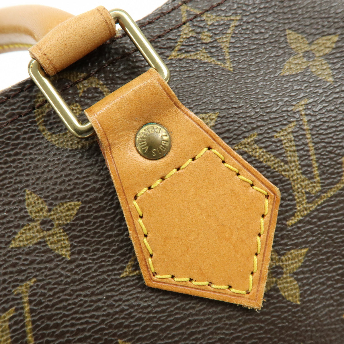 Louis Vuitton Monogram Speedy 25 Boston Bag Hand Bag Brown M41528