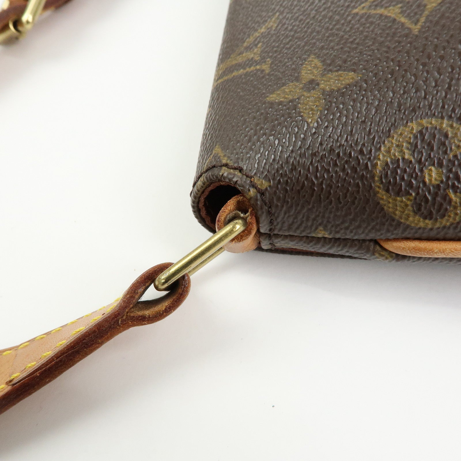 Louis Vuitton Monogram Musette Tango Short Shoulder Bag Brown M51257