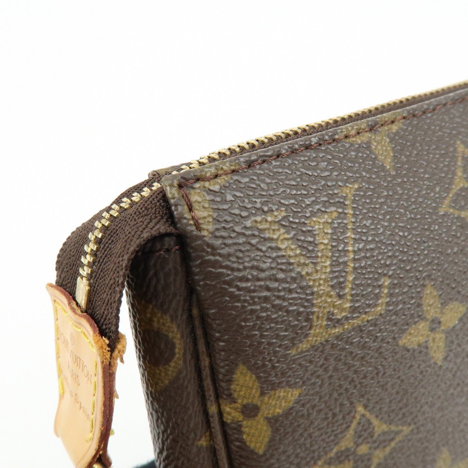 Louis Vuitton Monogram Pochette Accessoires Pouch with Strap Set M51980