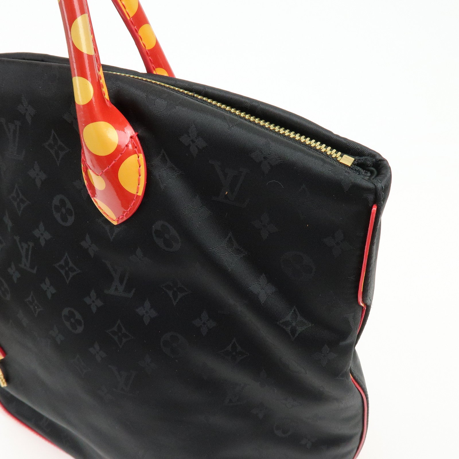 Louis Vuitton Yayoi Kusama Vernis Infinity Dot Lockit MM ToteBag M40681