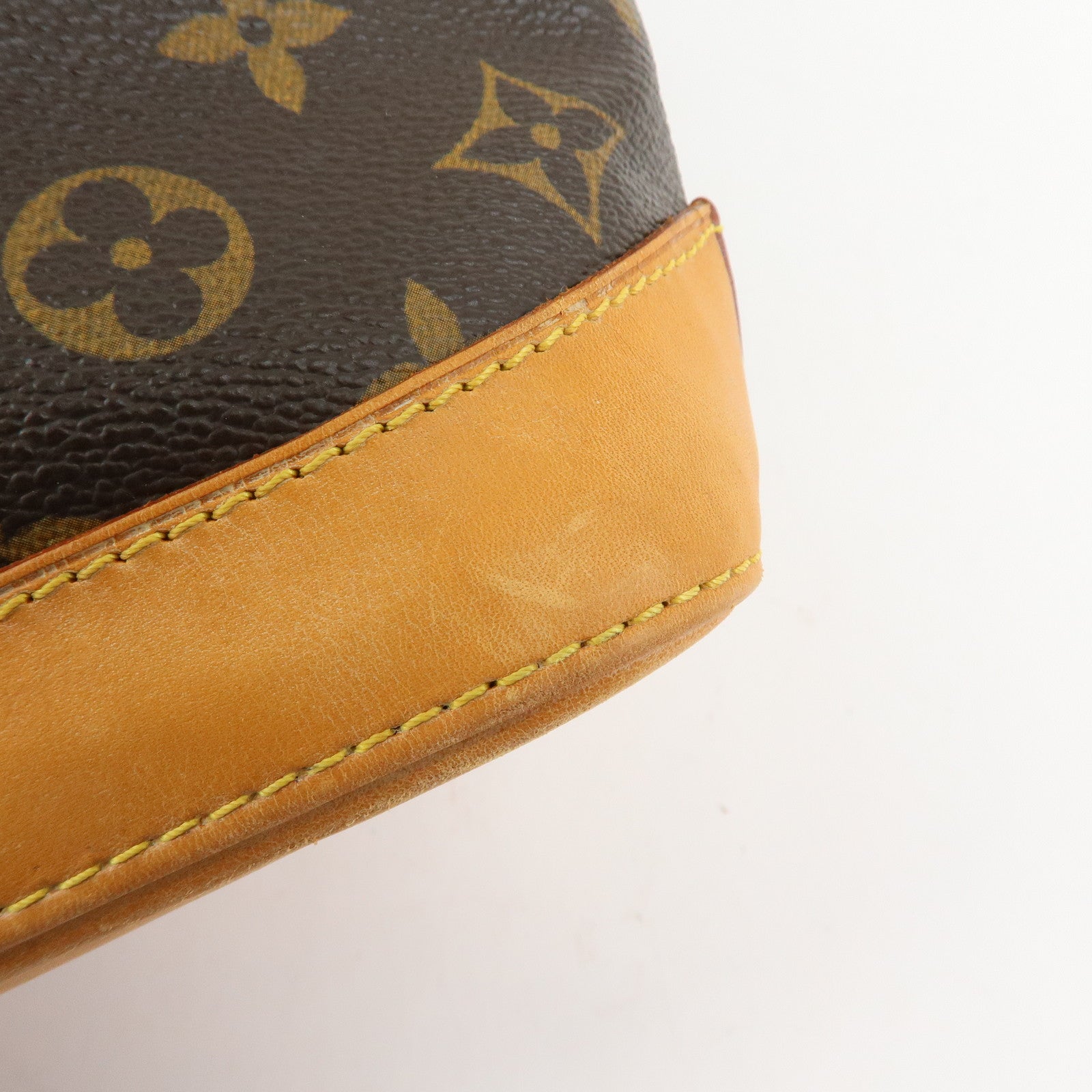 Louis Vuitton Monogram Lockit Hand Bag Tote Bag Brown M40102