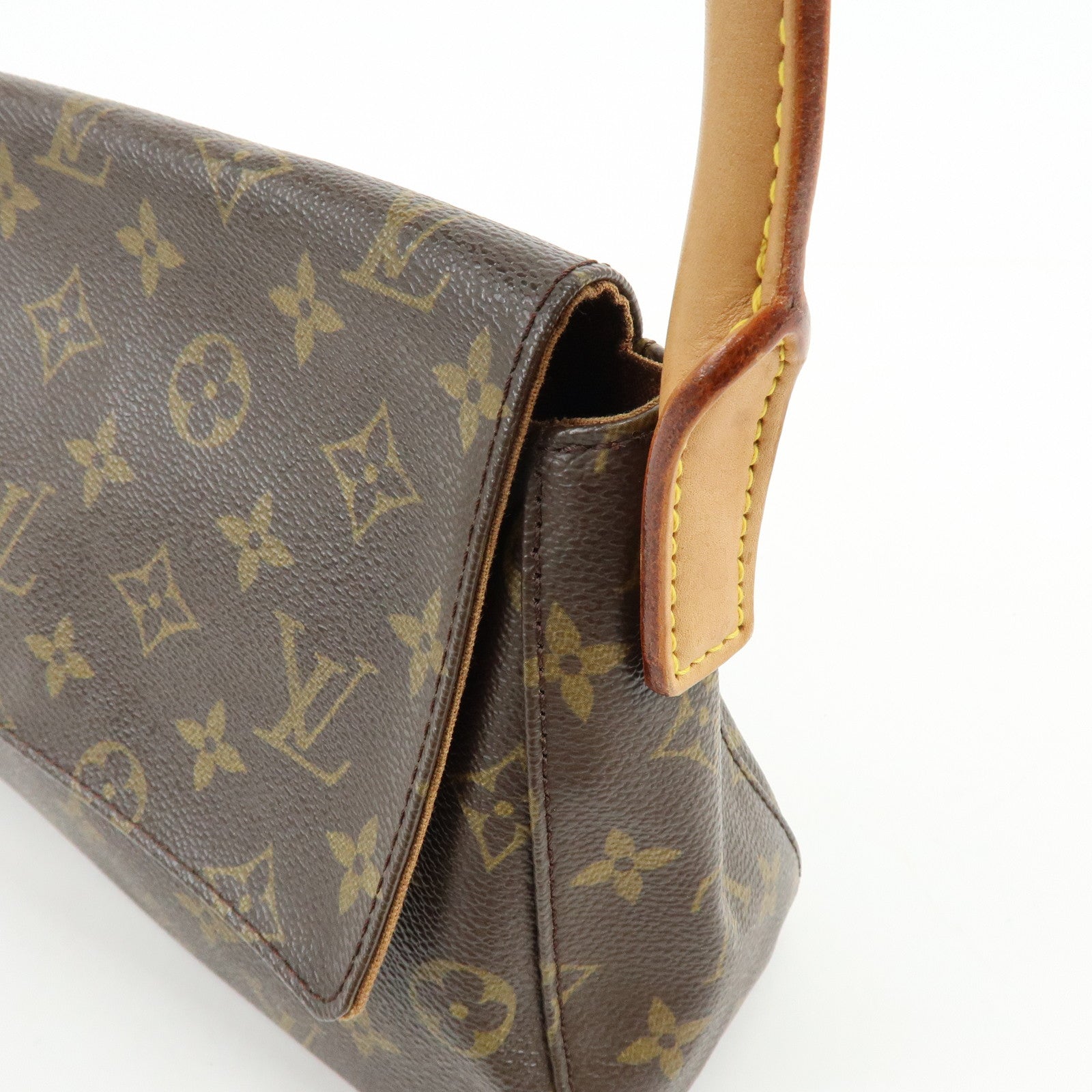 Louis Vuitton Monogram Mini Looping Canvas Shoulder Bag Hand Bag M51147