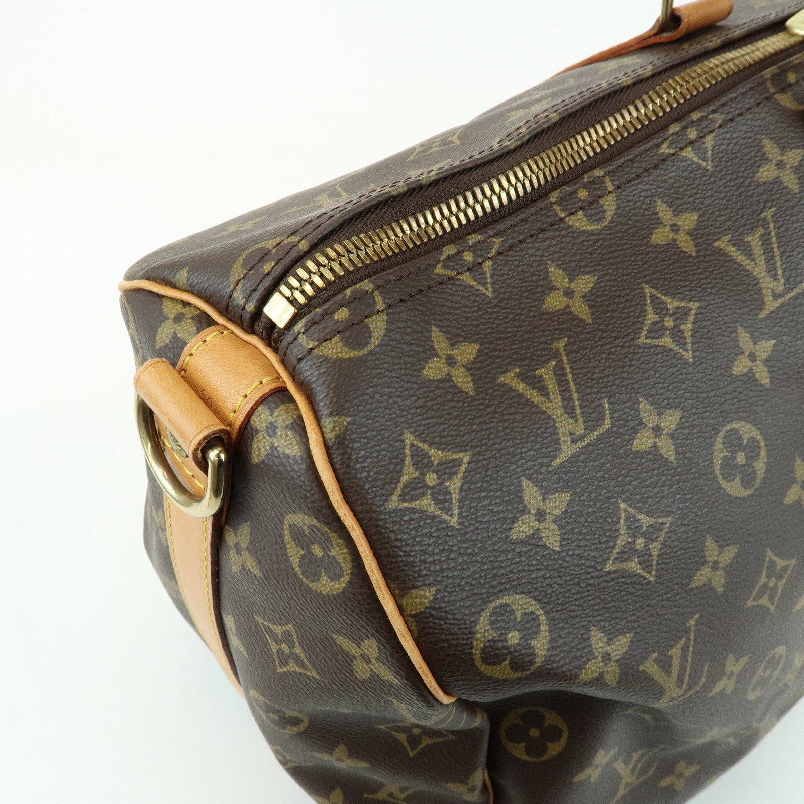 Louis Vuitton Monogram Keep All Bandouliere 50 Boston Bag M41416