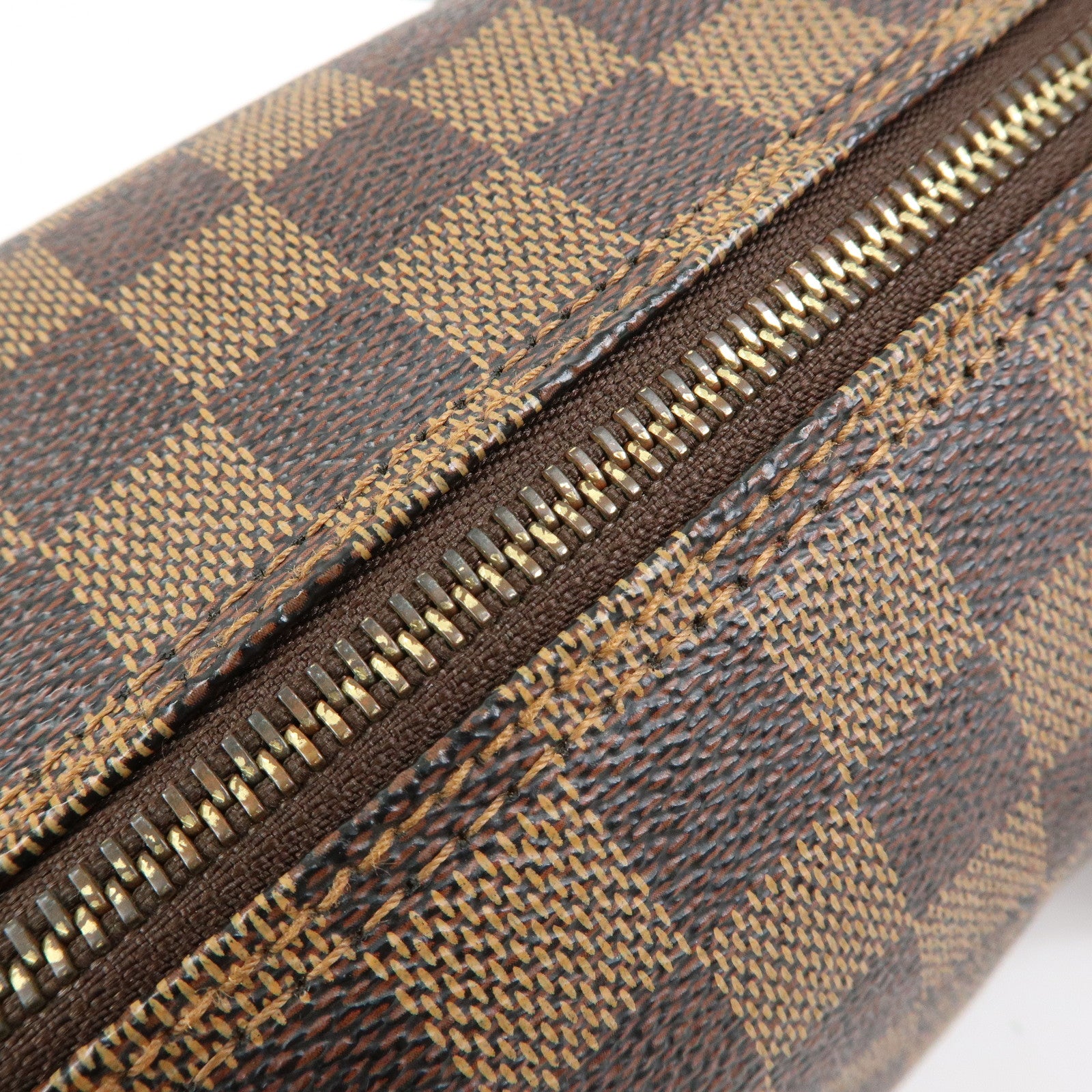 Louis Vuitton Damier Ebene Papillon 30 Hand Bag Brown N51303