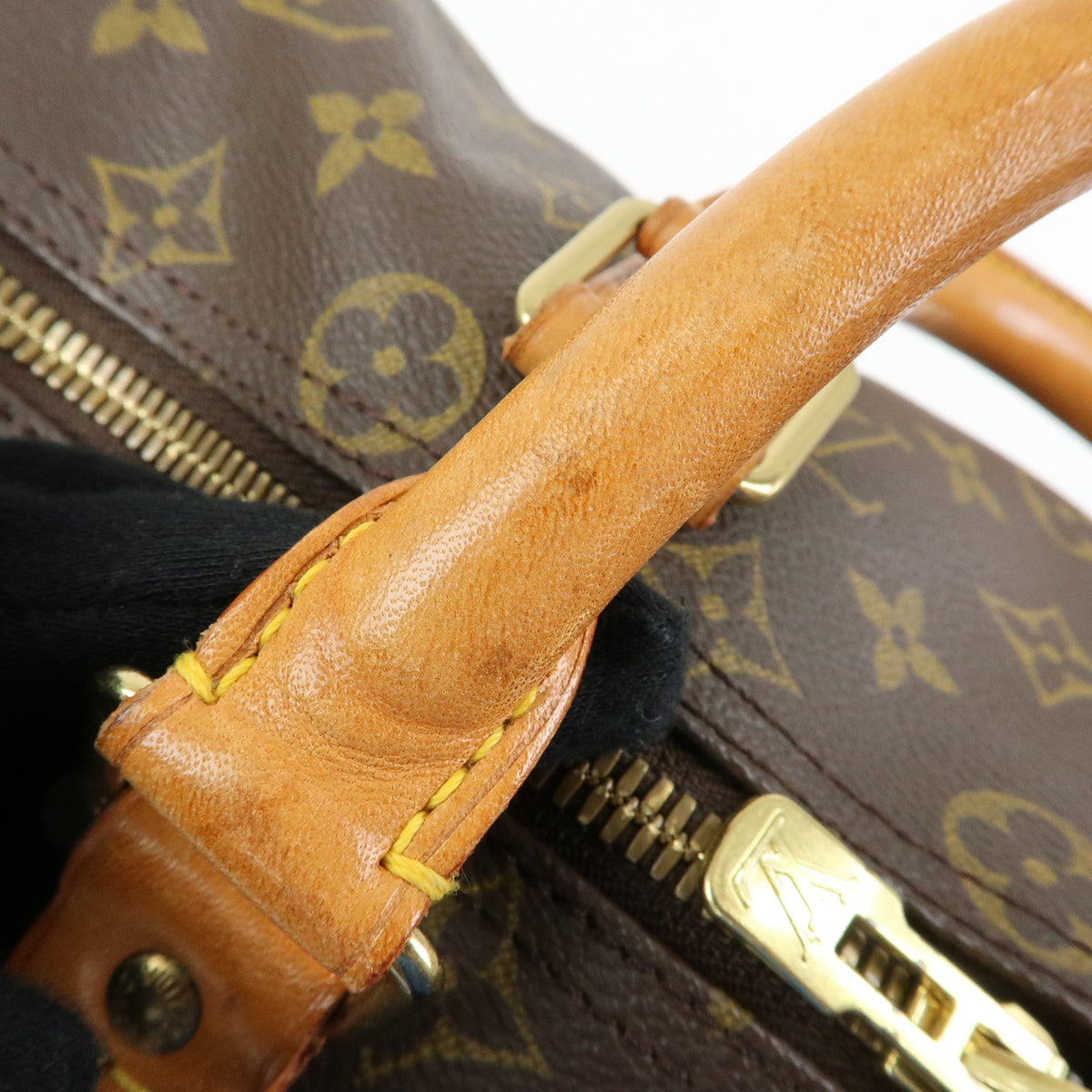 Louis Vuitton Monogram Keep All Bandouliere 45 Boston Bag M41418