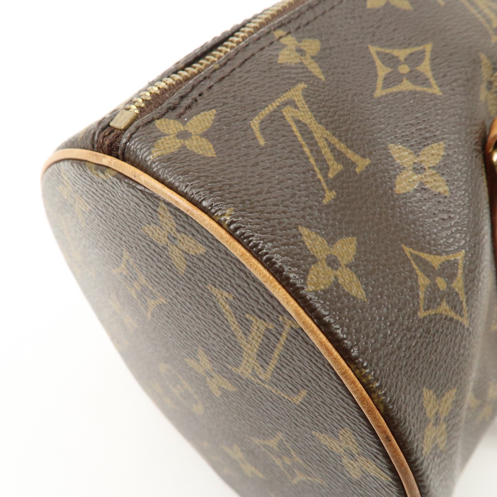 Louis Vuitton Monogram Papillon 30 Hand Bag New Style M51385 Used