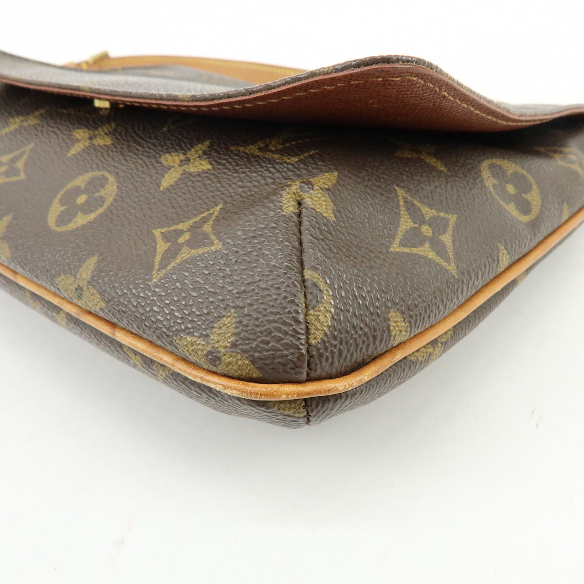 Louis Vuitton Monogram Musette Tango Short Shoulder Bag Brown M51257