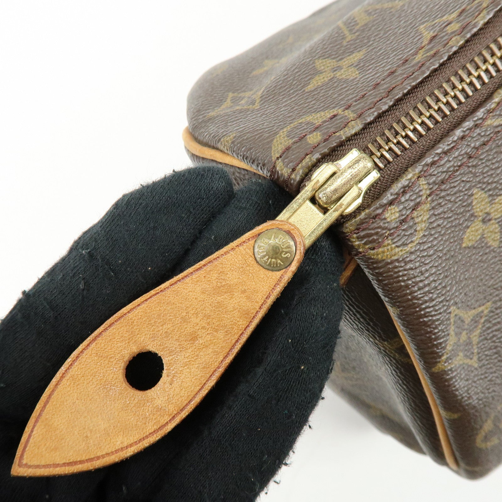 Louis Vuitton Monogram Speedy 35 Boston Bag Hand Bag M41524