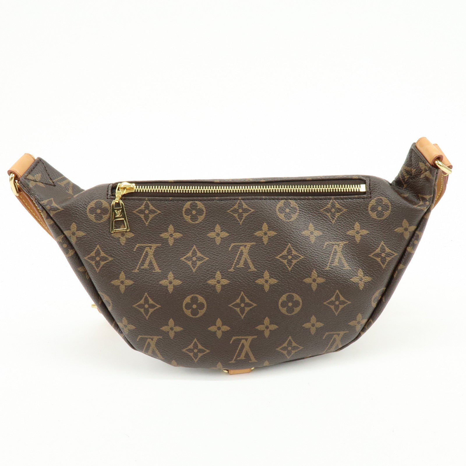 Louis Vuitton Monogram Bum Bag Crossbody Shoulder Bag Brown M43644