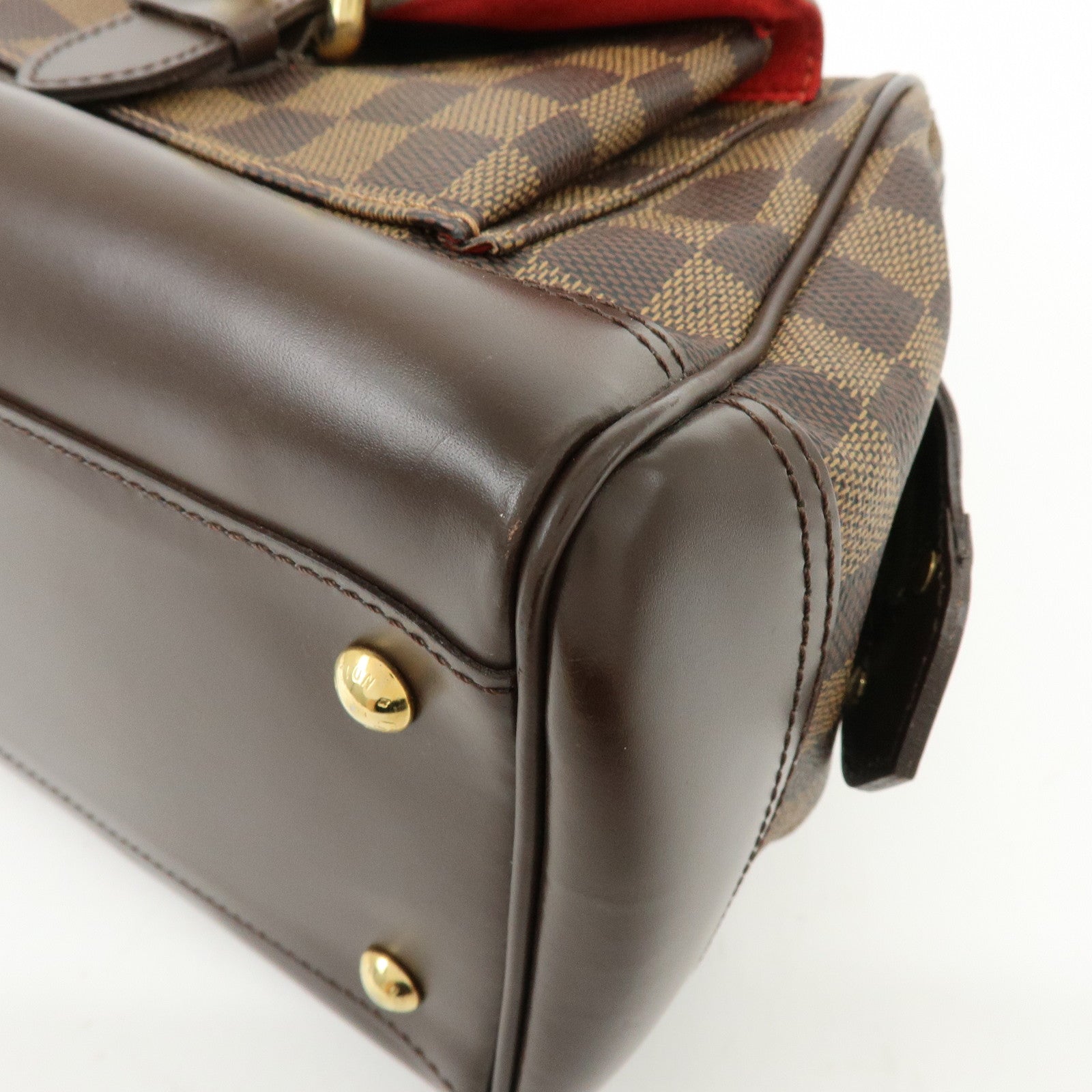 Louis Vuitton Damier Ebene Knightsbridge Boston Bag Hand Bag N51201
