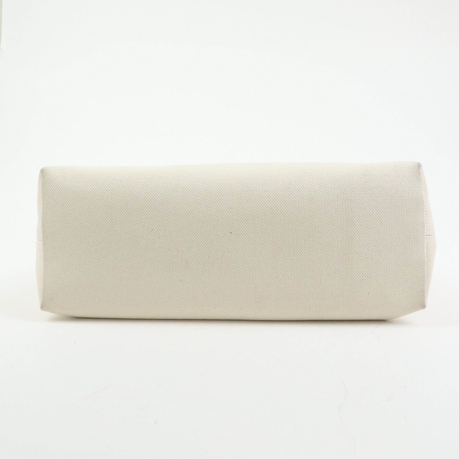 Celine Horizontal Cabas Canvas Leather Tote Bag Natural