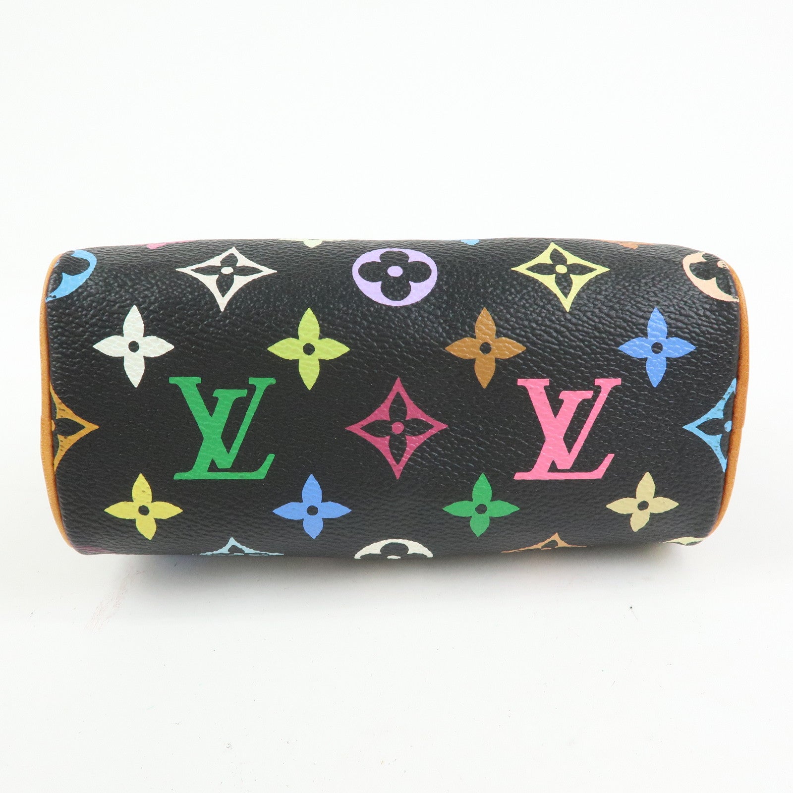 Louis Vuitton Monogram Multicolor Mini Speedy Mini Bag Noir M92644