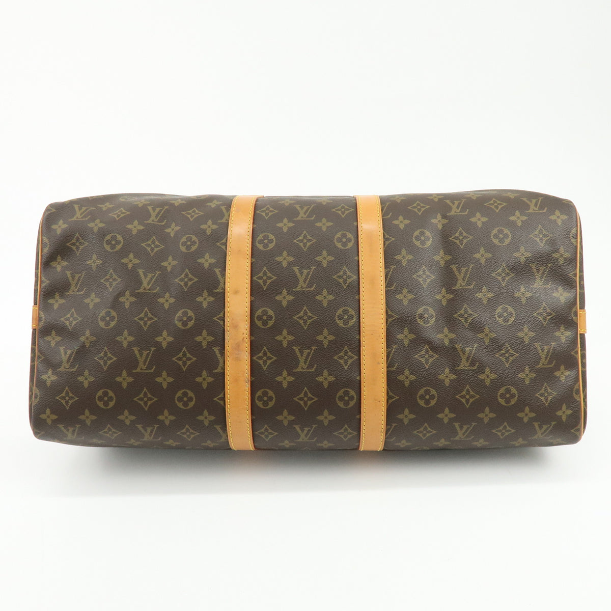 Louis Vuitton Monogram Keep All Bandouliere 55 Boston Bag M41414