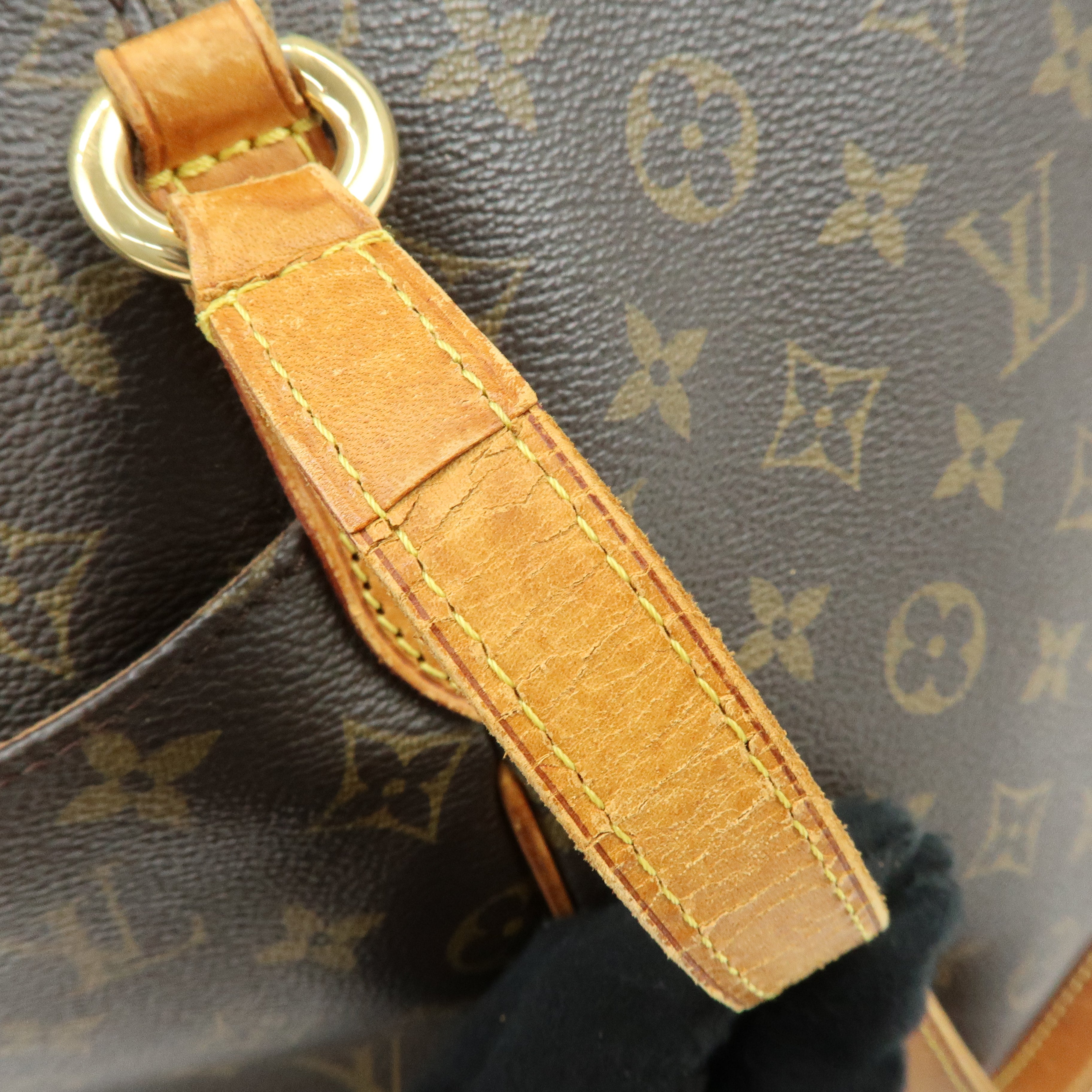 Louis Vuitton Monogram Totally MM Tote Shoulder Bag Brown M56689