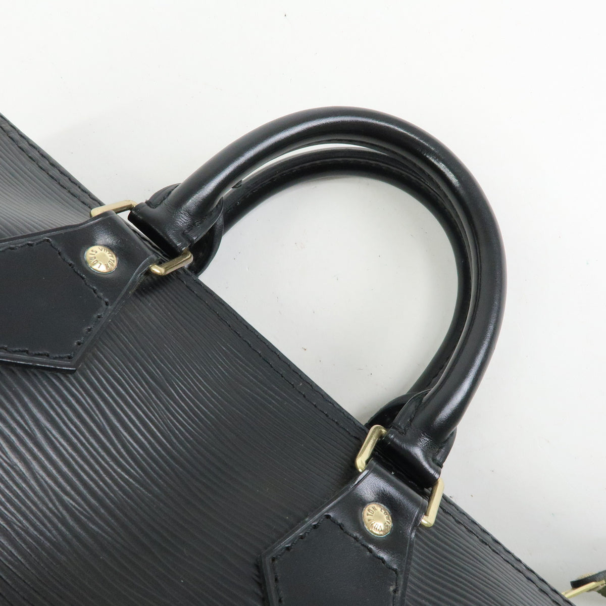 Louis Vuitton Epi Leather Speedy 25 Hand Bag Boston Bag Noir M59032