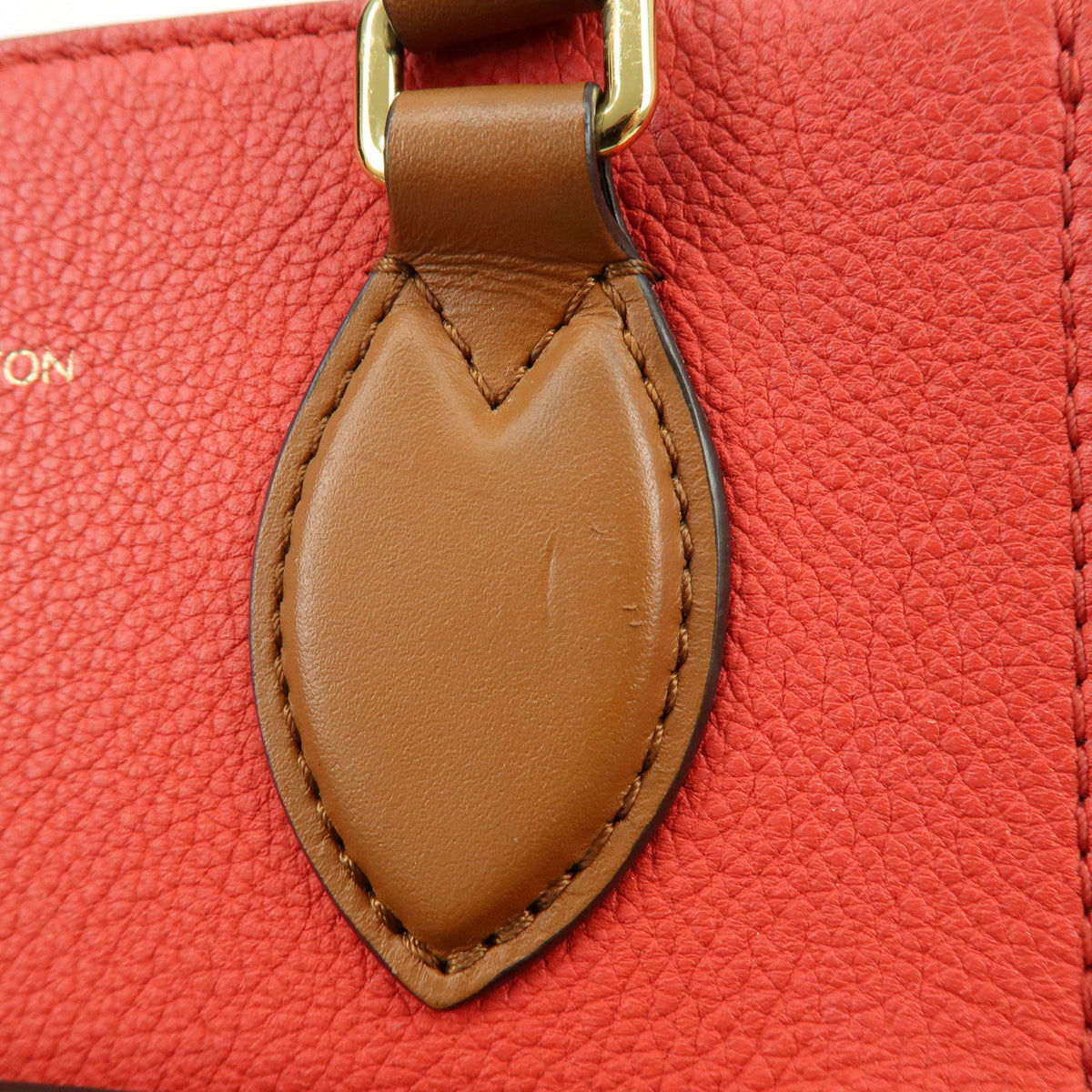 Louis Vuitton Monogram Fold Tote PM 2Way Bag Cerise Creme Noir M45389