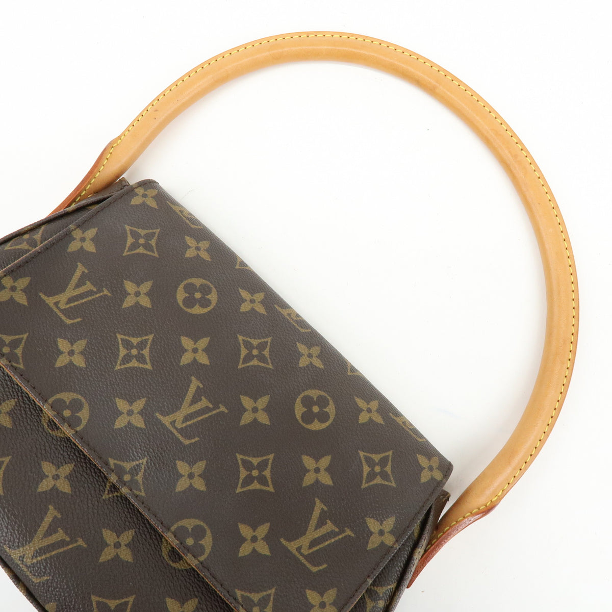 Louis Vuitton Monogram Mini Looping Shoulder Bag Brown M51147