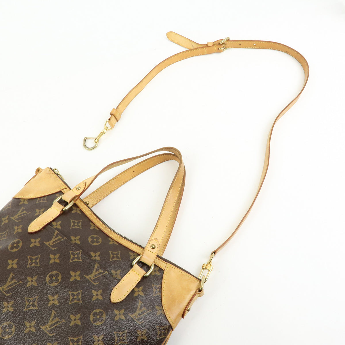 Louis Vuitton Monogram Odeon GM 2Way Bag Tote Bag Brown M56388