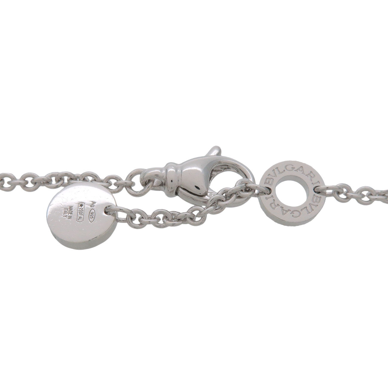 BVLGARI B-zero1 Save the Children Bracelet SV925 Ceramic Silver Black