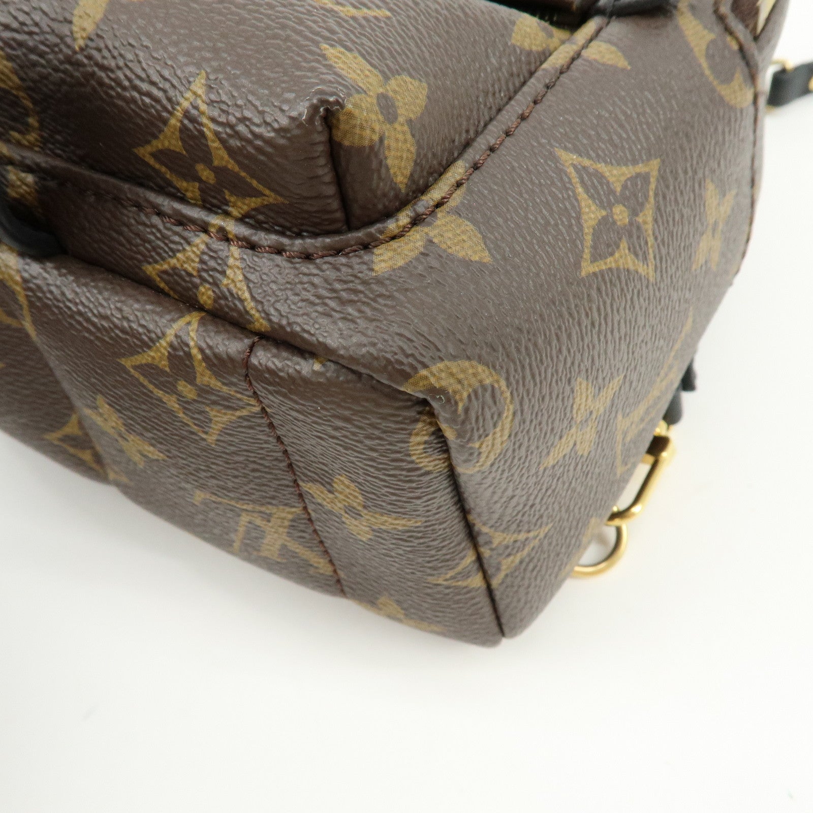Louis Vuitton Monogram Palm Springs MINI Backpack Rucksack Brown M41562