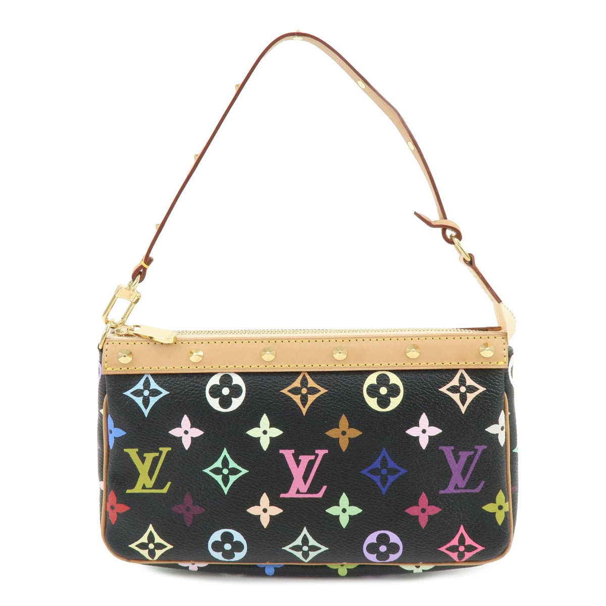 Louis Vuitton Monogram Multicolor Pochette Accessoires Noir M92648