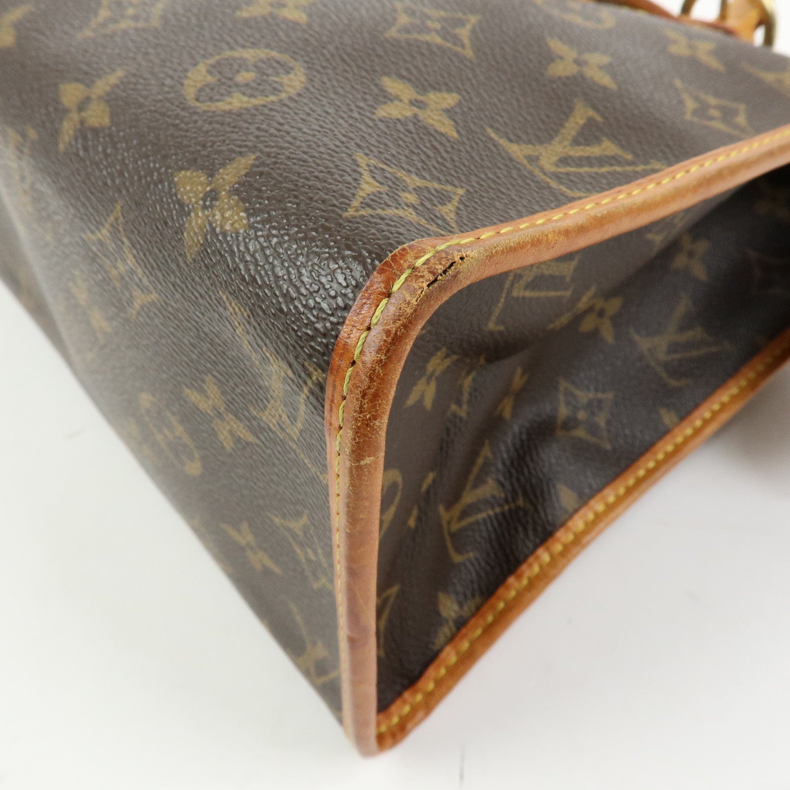 Louis Vuitton Monogram Popincourt Haut Shoulder Bag Brown M40007
