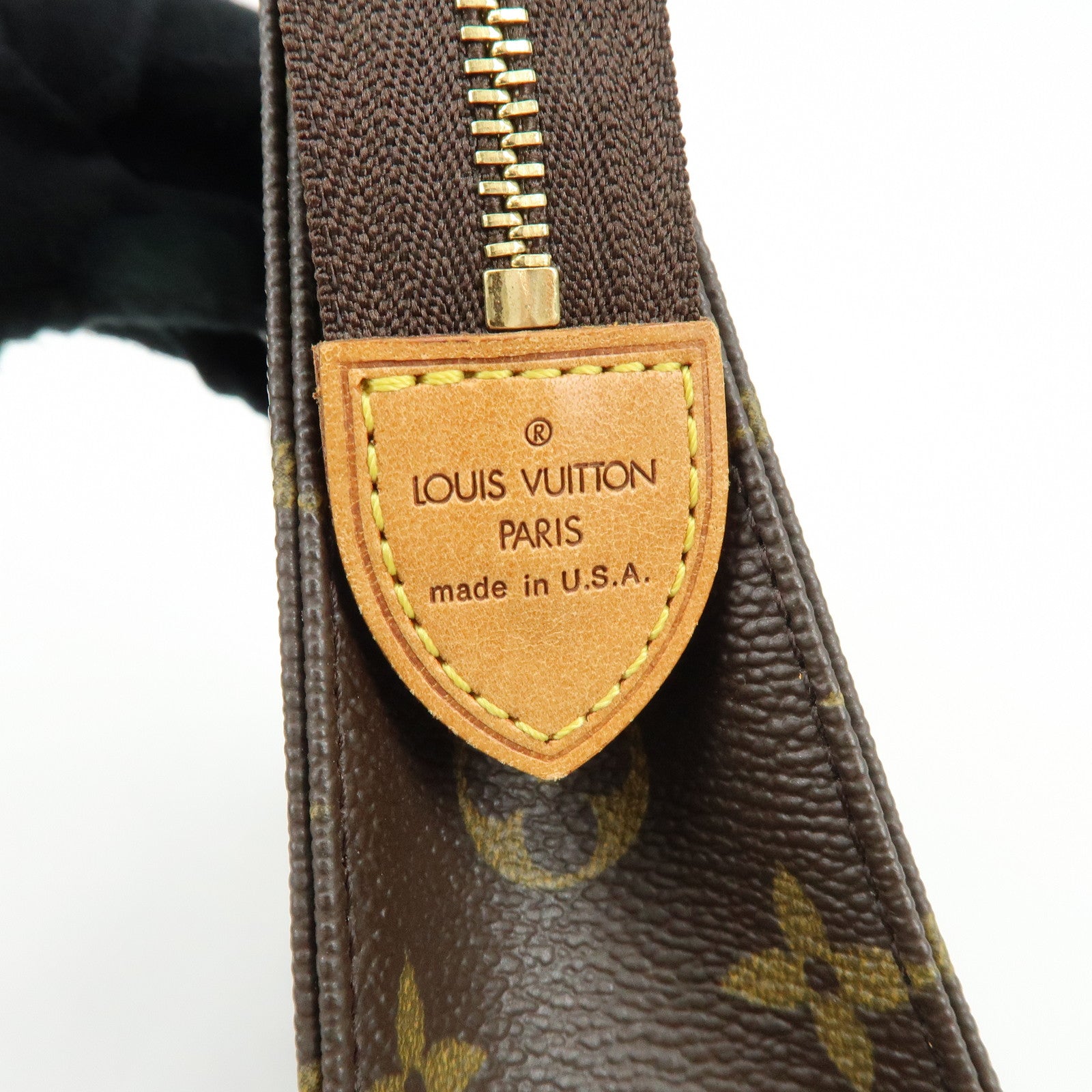 Louis Vuitton Monogram Poche Toilette 19 Clutch Bag Pouch Brown M47544