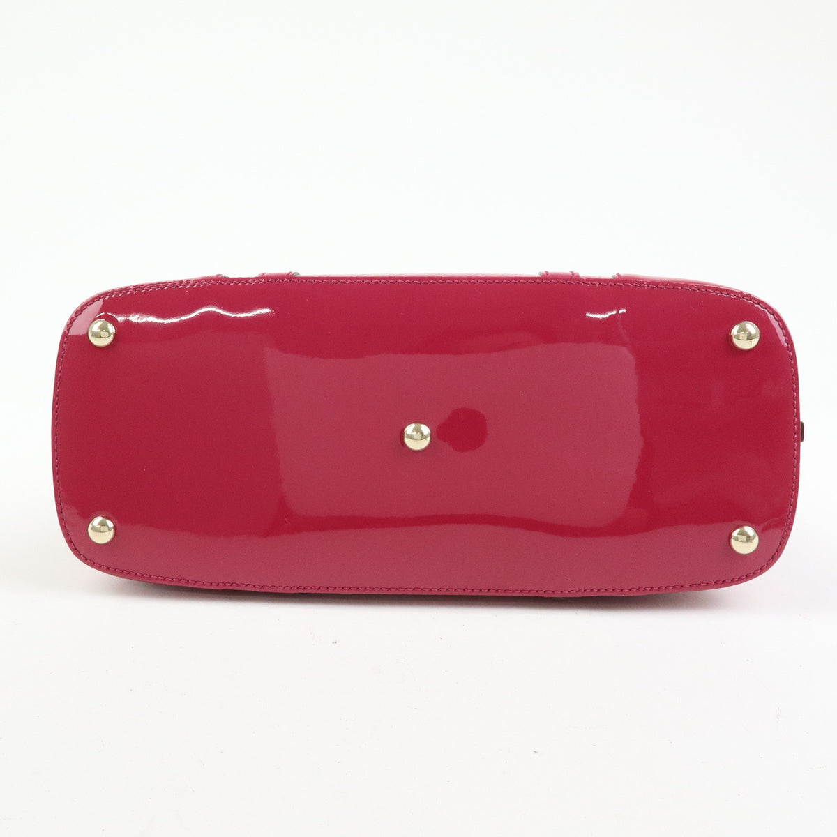 GUCCI Gucci Nice Microguccissima Patent Leather 2Way Bag Pink 309617