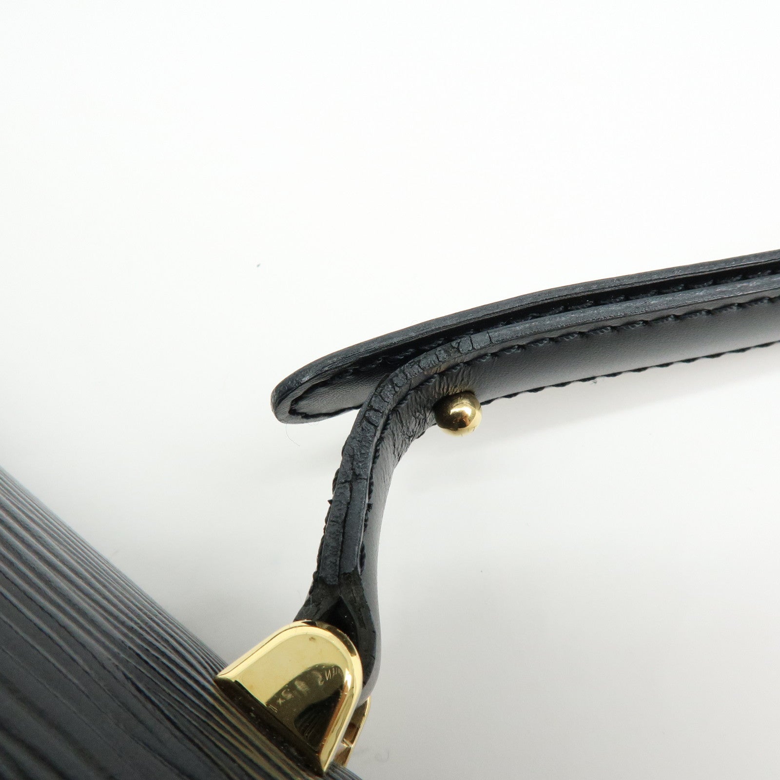 Louis Vuitton Epi Tilsit Shoulder Bag Hand Bag Noir Black M52482