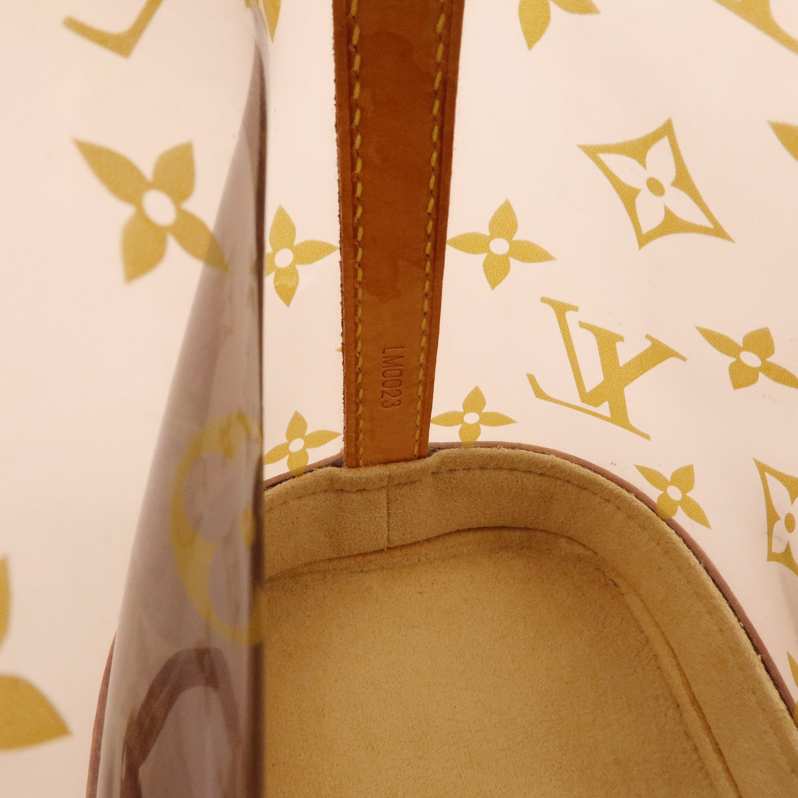 Louis Vuitton Monogram Cabas Ambre PM Tote Bag Clear Brown M92502