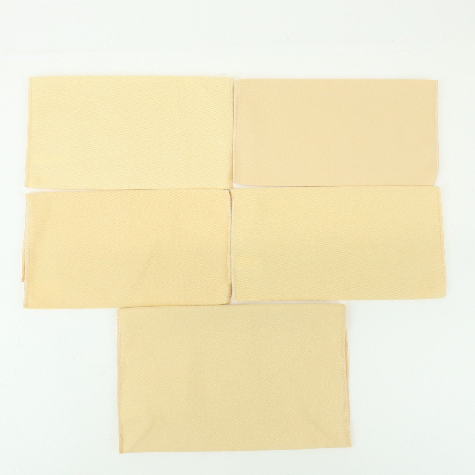 Loiuis Vuitton Set Of 20 Dust Bag Flap Style Beige