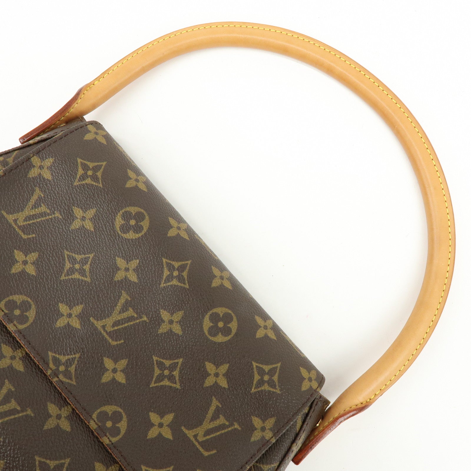 Louis Vuitton Monogram Mini Looping Shoulder Bag Brown M51147
