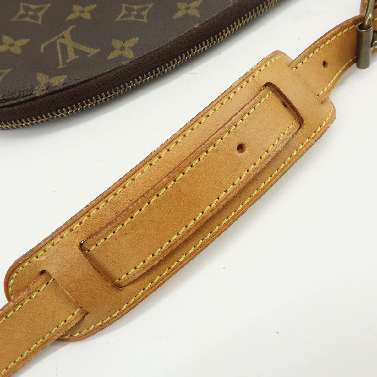 Louis Vuitton Monogram Balade Canvas Leather Shoulder Bag Brown M51112