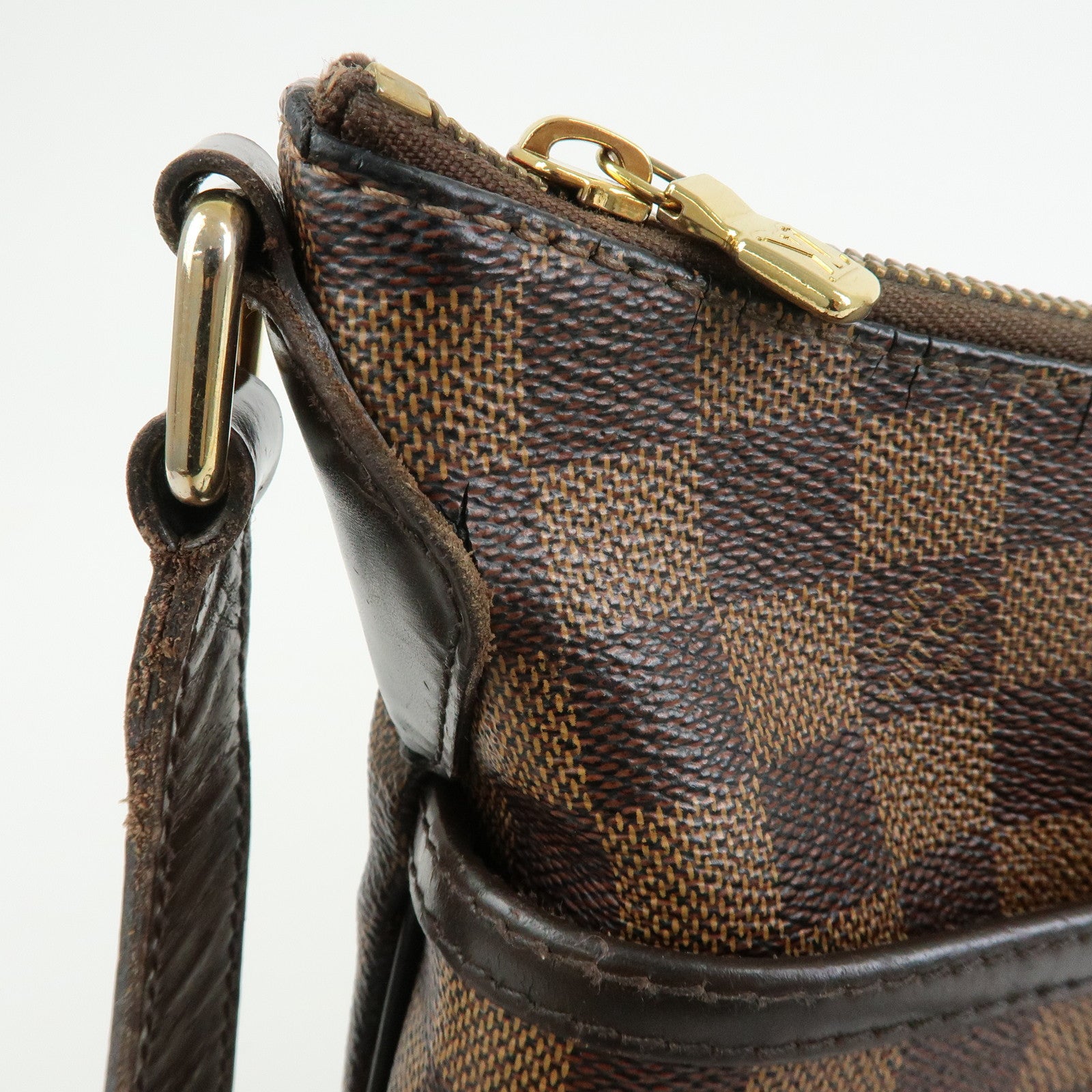 Louis Vuitton Damier Bloomsbury PM Shoulder Bag Brown N42251