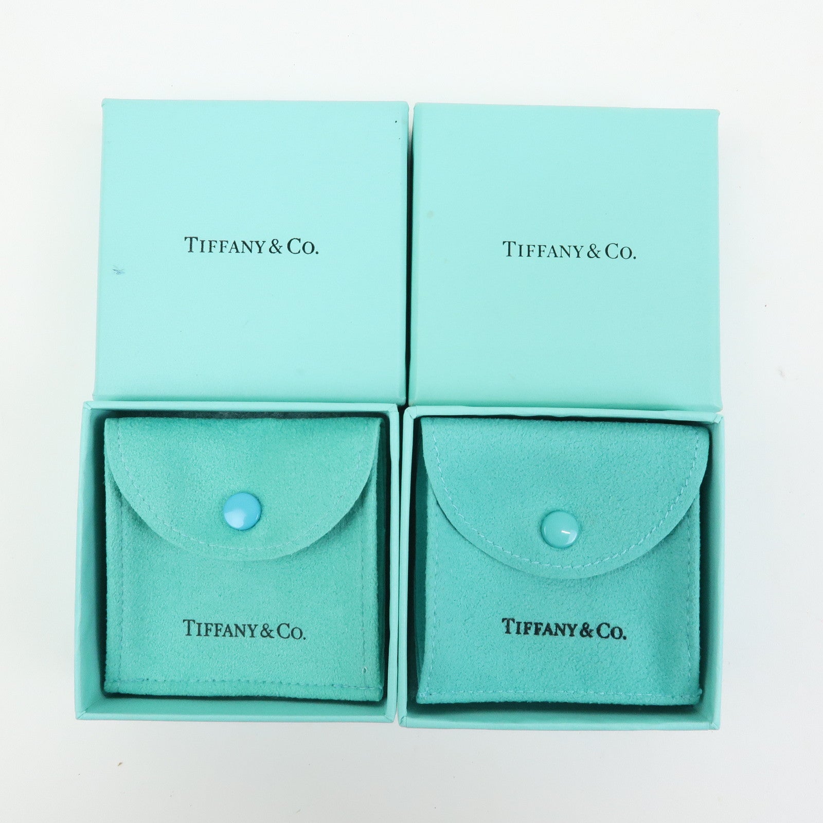 Tiffany&Co. Set of 10 Jewelry Paper Box Dust Bag For Necklaces