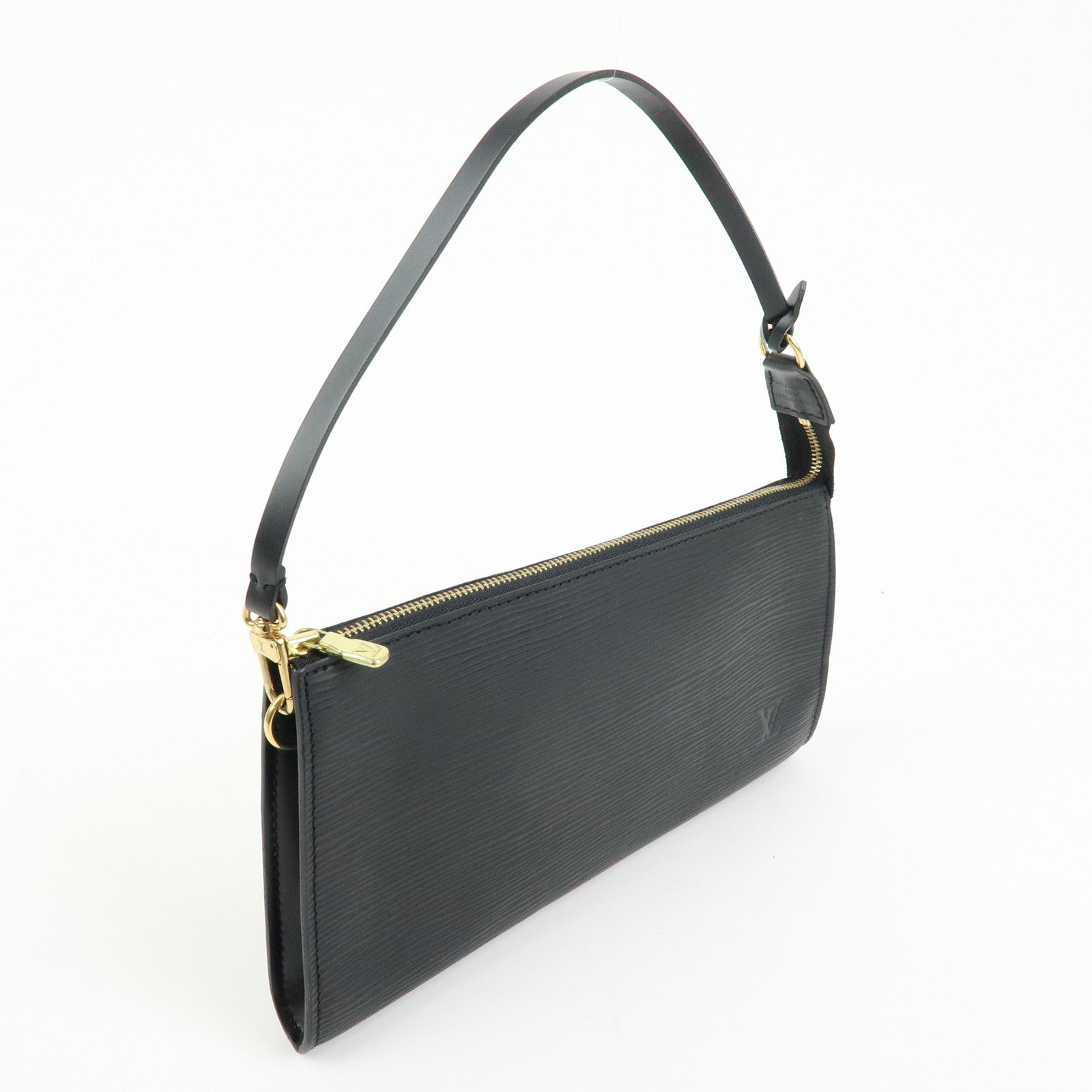 Louis Vuitton Epi Pochette Accessoires Hand Bag Noir M52942