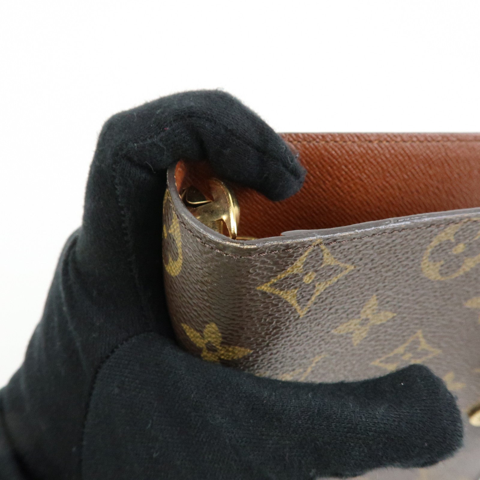 Louis Vuitton Monogram Agenda MM Planner Cover Brown R20105