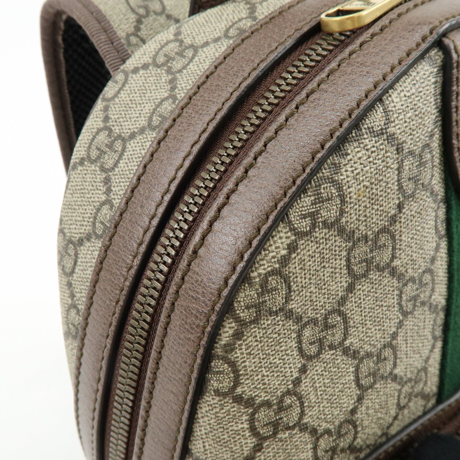 GUCCI Ophidia Sherry Double G GG Supreme Leather Backpack 547965