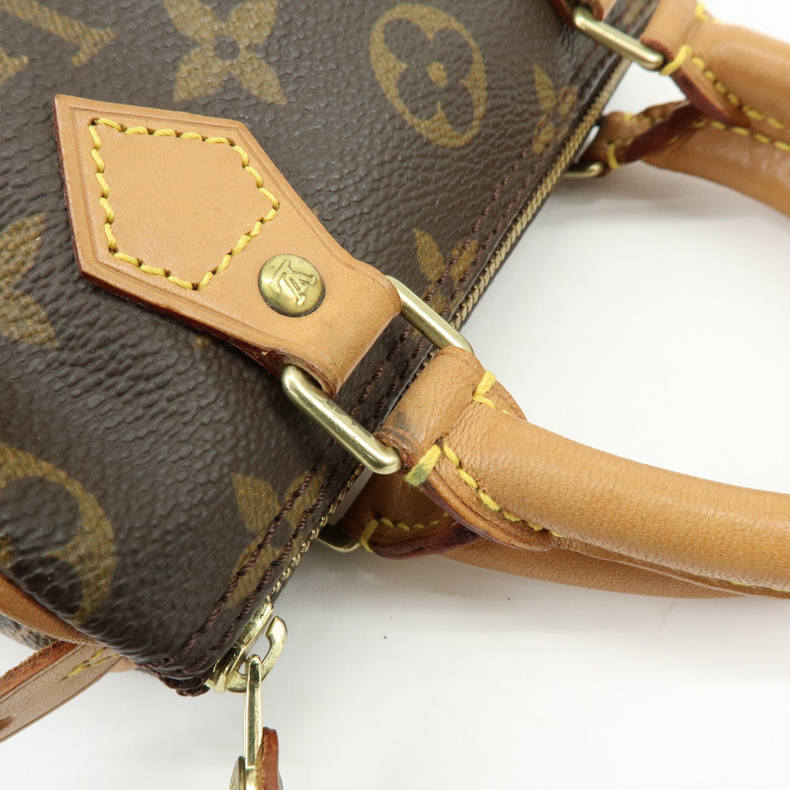 Louis Vuitton Monogram Canvas Mini Speedy Hand Bag M41534